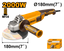 INGCO 2000W Angle Grinder - AG200018