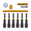INGCO 6 PCs Impact Magnetic Nut Set - AMN65061