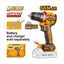 INGCO 66N.m Compact Brushless Cordless Drill - CDLI206681
