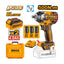 INGCO 500N.m Cordless Impact Wrench + 2, 4.0Ah Batteries - CIWLI2050