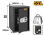 INGCO 52L Electronic Safe - ESF5002
