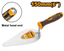 INGCO Metal Head End, 150MM (6") Bricklaying Trowel - HBT618