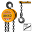 INGCO 1 Tonx3M Single Chain Block - HCBK0101