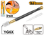 INGCO YG6X 178MM Heavy Duty Glass Cutter - Iron, Automatic oiling - HGCT03