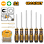 INGCO 6 Pcs Go-through Screwdriver Set - HGTST0608