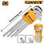 INGCO 9 PCs Set Torx Key - HHK13092