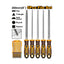 INGCO 200MM (8") 5 PCs Steel File Set - HKTFS0508