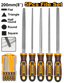 INGCO 200MM (8") 5 PCs Steel File Set - HKTFS0508