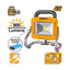 INGCO Cordless Portable Lamp - HRLF4415