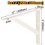 INGCO Heavy Duty Shelf Brackets - IHDSB0812