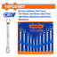 WADFOW 6-32MM 10 PCs Offset Ring Spanner Set - WFS5M10