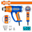 WADFOW 2000W Heat Gun (Adjustable Temperature with LCD Display for Precise Control) - WHG1530