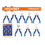 WADFOW 8 PCs Mini Pliers Set - WPS1618
