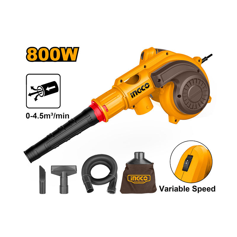 INGCO 800W Aspirator Blower - AB8038