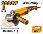 INGCO 2000W Angle Grinder - AG200018