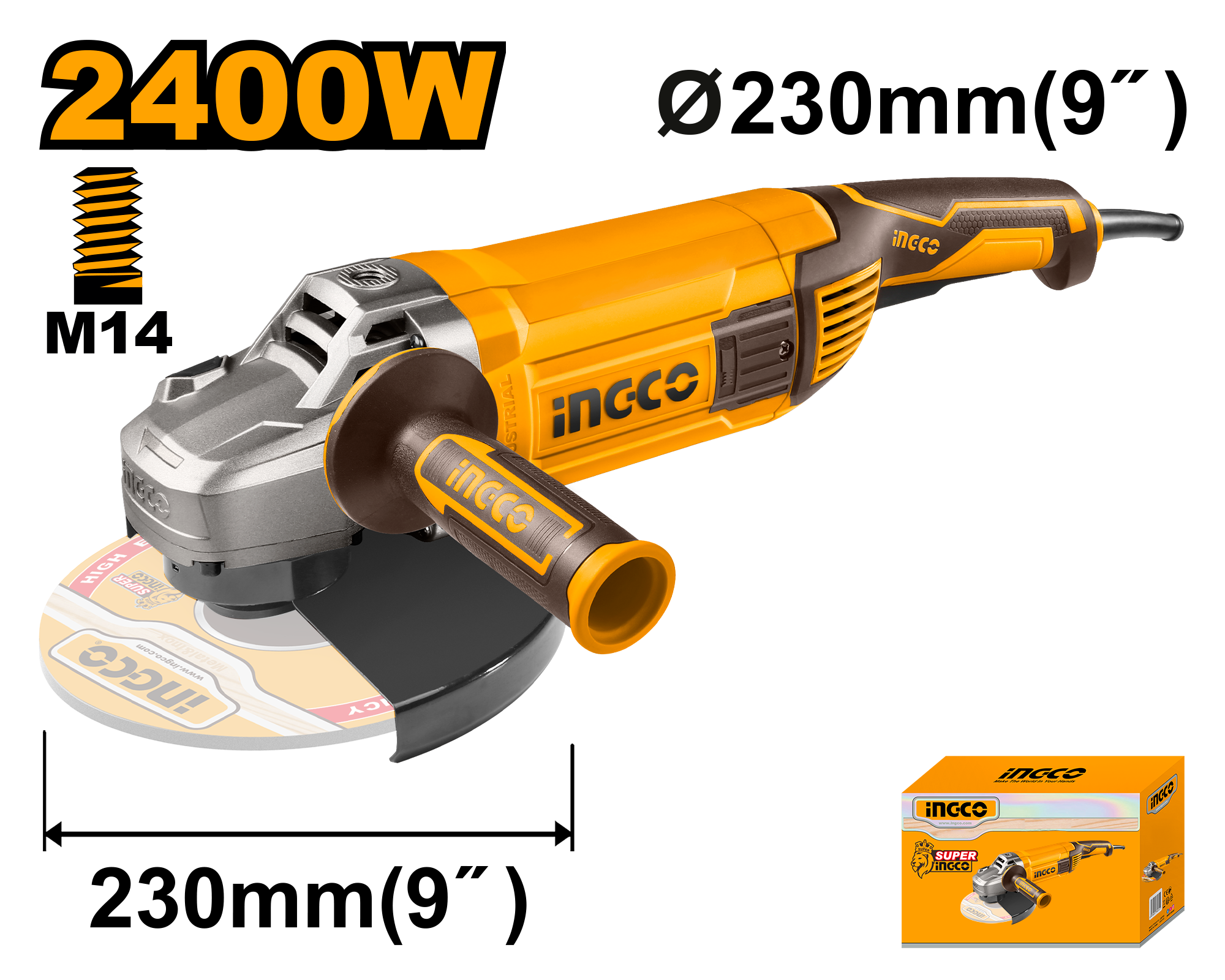 INGCO Angle Grinder  - AG24008 Main image