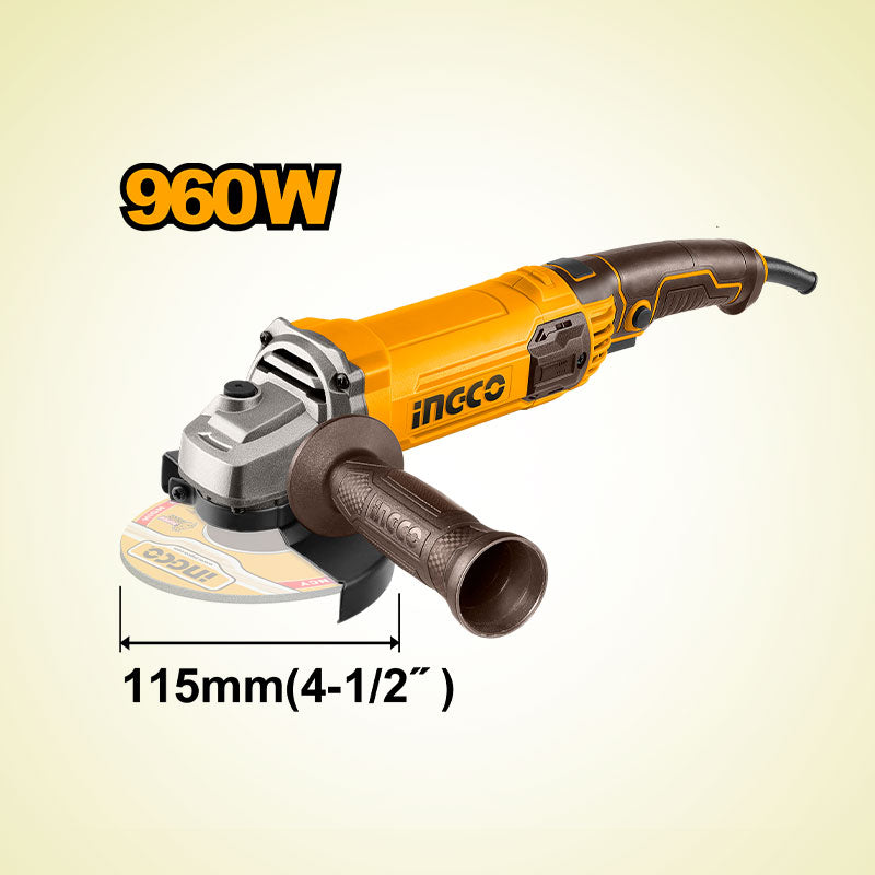 INGCO 960W Angle Grinder - AG9608