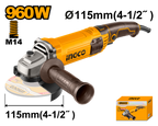 INGCO 960W Angle Grinder - AG9608