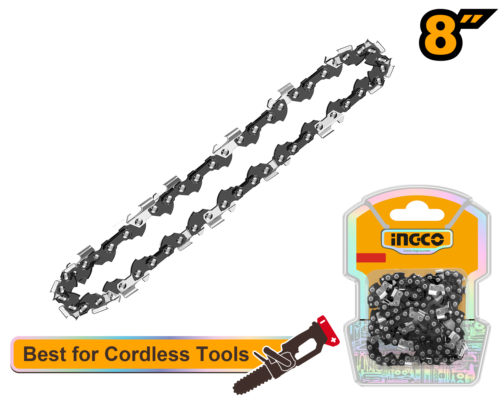 INGCO 8" Saw Chain - AGSC50801