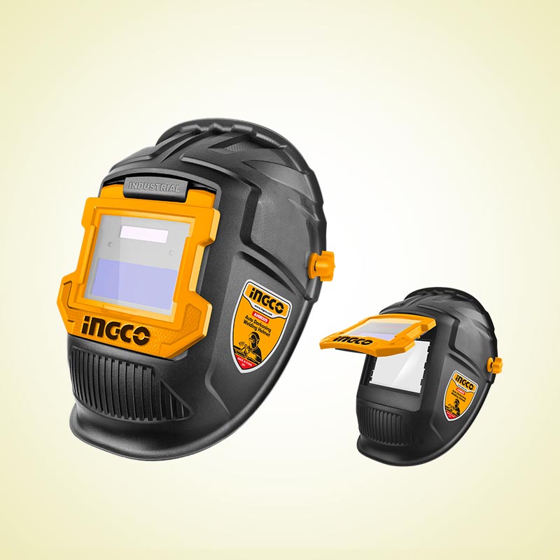 INGCO 90x35MM Viewing Area Auto-Darkening Welding Helmet - AHM009