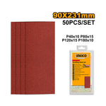 INGCO 90x231MM, 50 PCs Sanding Sheet Set - AKFS2401012
