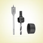 INGCO 3PCs Lock Installation Hole Saw Set - AKHS302