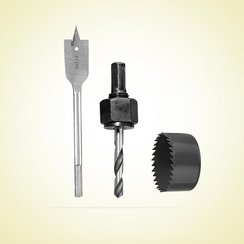 INGCO 3PCs Lock Installation Hole Saw Set - AKHS302