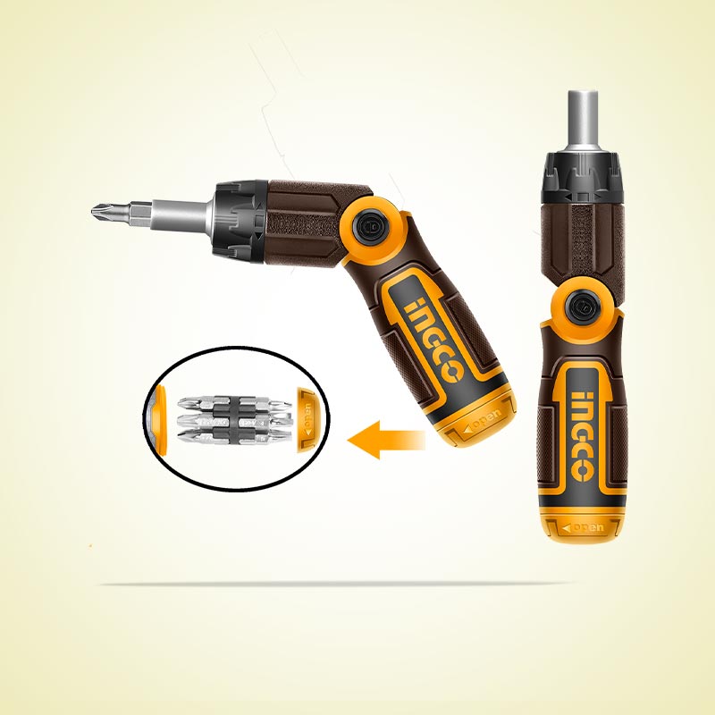 INGCO 13 In 1 Ratchet Screwdriver Set - AKISD1208 Secondary image