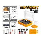 INGCO 73 PCs General Use Set for Mini Drill - AKMG7072