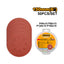 INGCO 150MM (6"), 50 PCs Sanding Sheet for Random Orbital Sander - AKRS1500511