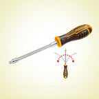 INGCO 12 PCs Flexible Shaft Screwdriver Set - AKSDFL1208