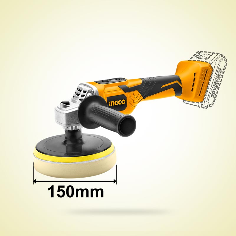INGCO Cordless Polisher 20V - C6 - APLI2001