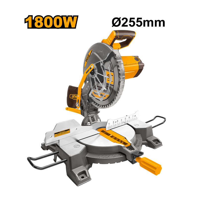 INGCO 255MM, 1800W Mitre Saw - BMS18007