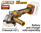 INGCO Cordless Angle Grinder - CAGLI221153