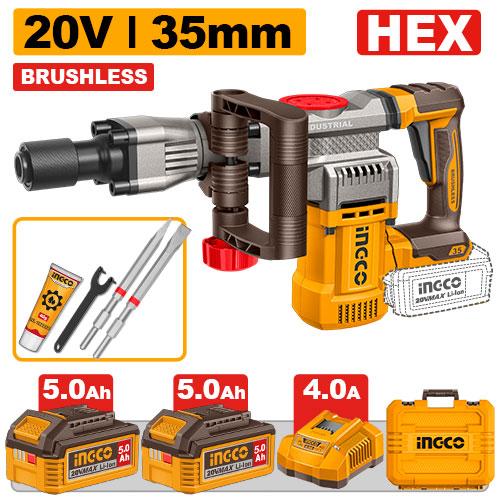 INGCO Cordless demolition  breaker - CDBLI203582