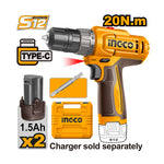 INGCO Cordless Drill - CDLI12206