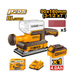 INGCO Cordless Finishing Sander - CFSLI20311