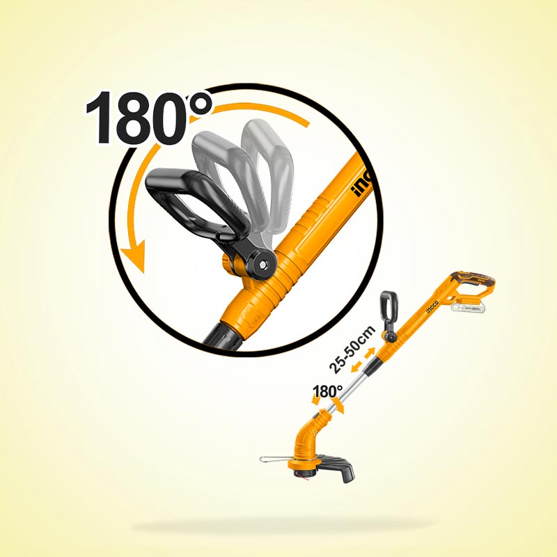INGCO 300MM Cordless Grass Trimmer - CGTLI20018