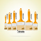 INGCO 12 Pcs Paint Brush Set - CHPTB78601201