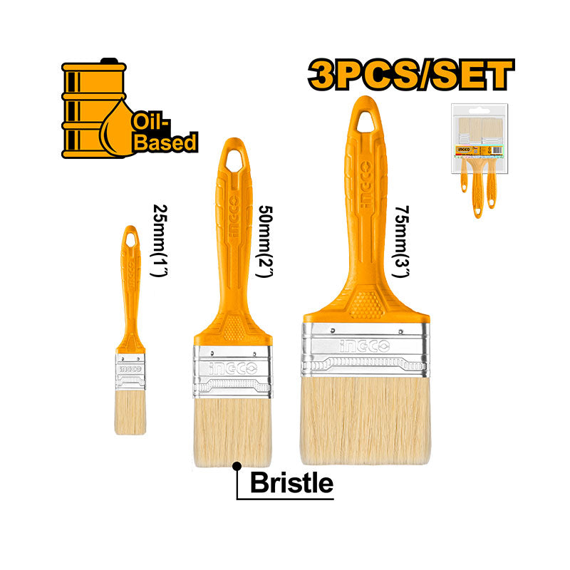 INGCO 3 PCs Paint Brush Set - CHPTB7860301