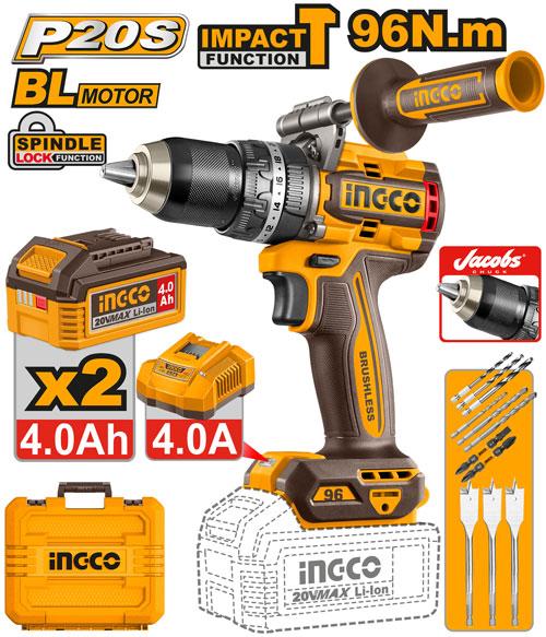 Brushless cordless impact drill - CIDLI209686