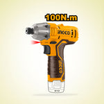 INGCO 100N.m Cordless Impact Driver - CIRLI12015