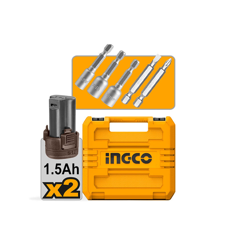 INGCO 100N.m Cordless Impact Driver - CIRLI12015
