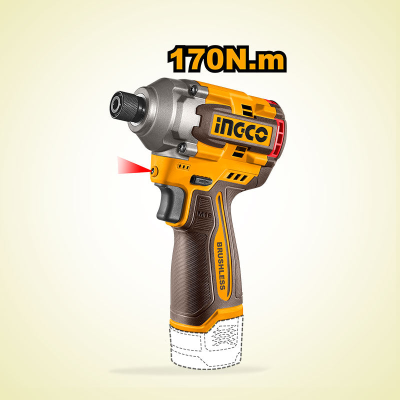 INGCO Cordless Impact Driver - CIRLI16178