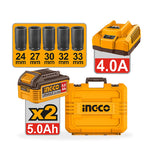 INGCO 1050N.m Cordless Impact Wrench - CIWLI20105