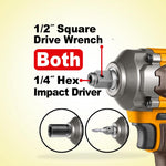 INGCO 230N.m Cordless Impact Driver & Wrench - CIWLI20236