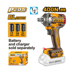 INGCO Cordless Impact Wrench - CIWLI20401