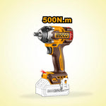 INGCO 500N.m Cordless Impact Wrench - CIWLI20501