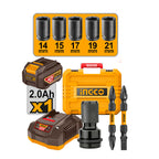 INGCO 460N.m Cordless Impact Wrench - CIWLI42461
