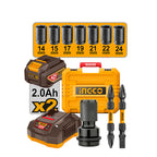 INGCO 600N.m Cordless Impact Wrench - CIWLI42602